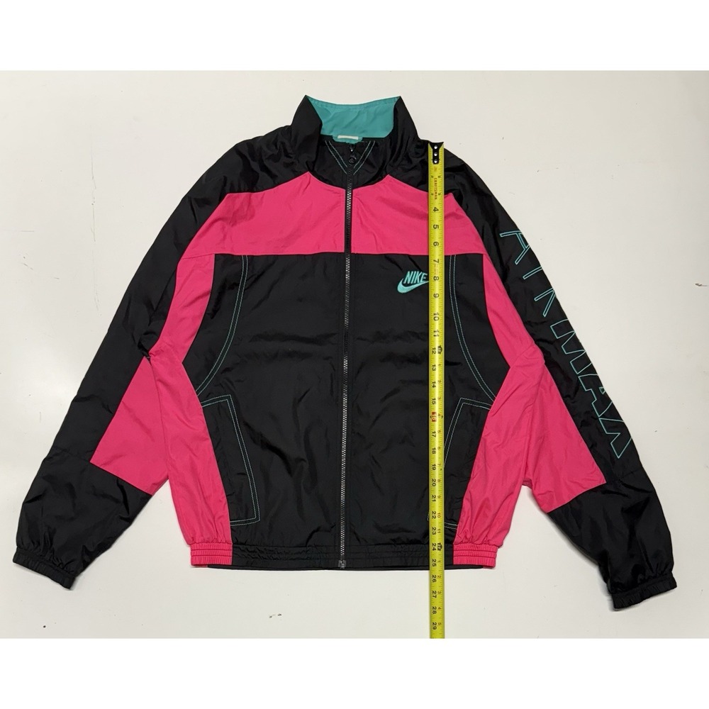 Nike x Atmos Men's NRG Air Max Track Jacket Size Sm Black Pink Retro CD6132-011